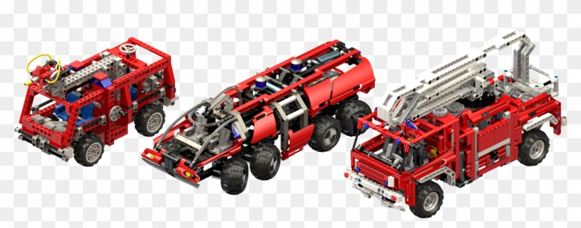 Only 3 Technic Fire Trucks Have Ever Been Made And - Model Car #593854
