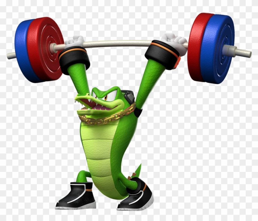 Vector Lifting A Barbell - Weight Lifting Video Game #593879