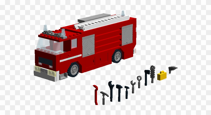 Tanker Fire Truck - Model Car #593996