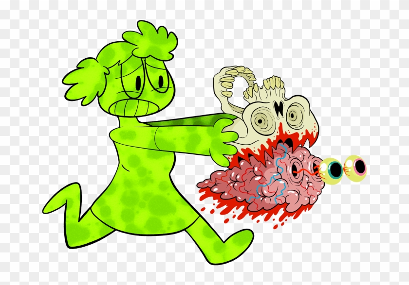 >take The Entire Skull To The Spine - Cartoon #594071