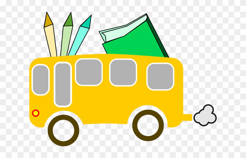 Clip Art Of Bus - August Clip Art Free #594154