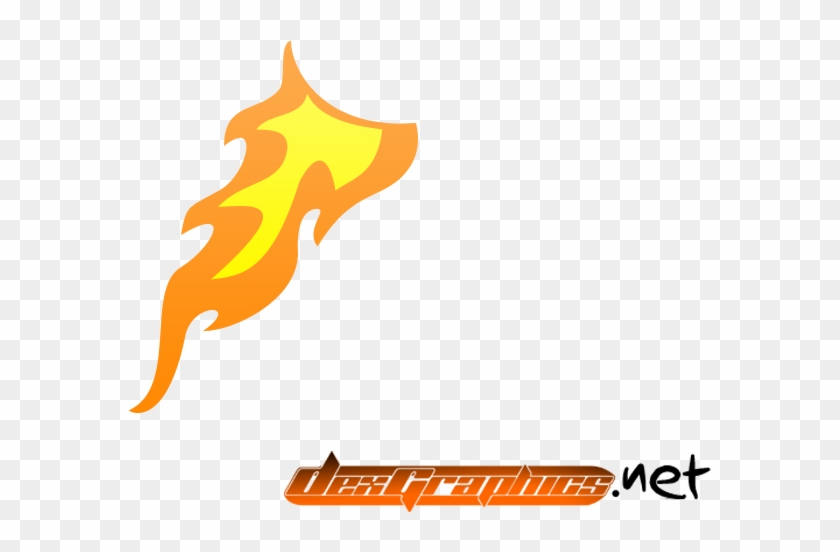 Cartoon Flame - Long Cartoon Flames #594392