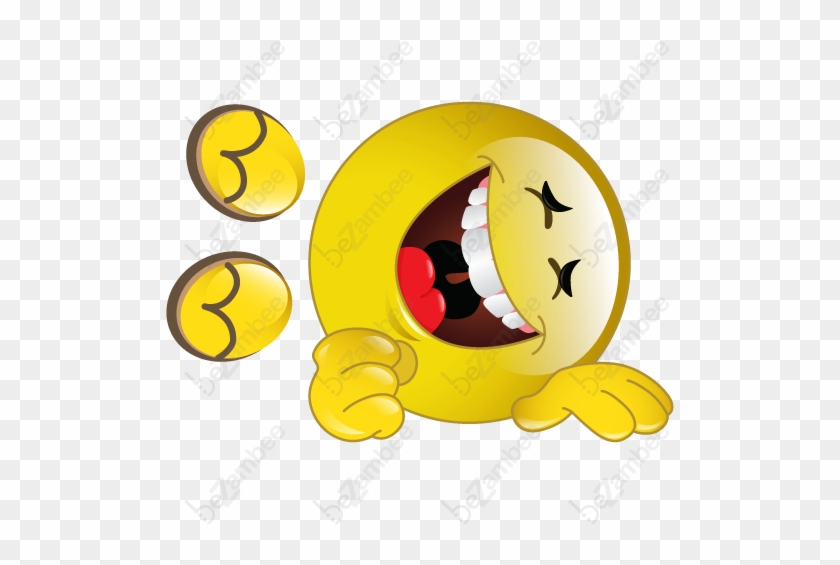 Rolling On The Floor Laughing Clipart - Rolling On The Floor Laughing Emoticon #594433