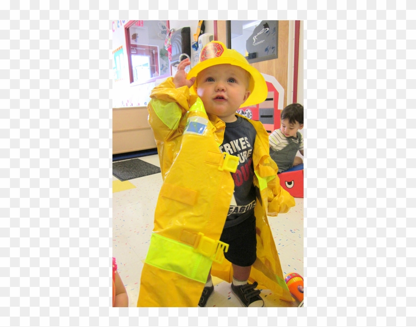Gabe White Tried On A Firefighter Outfit - Toddler #594513