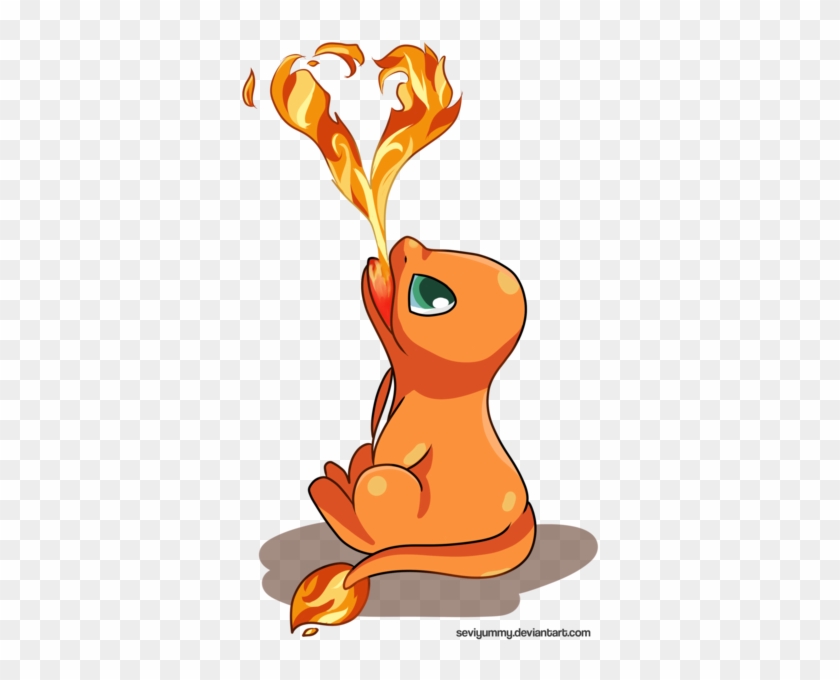 Flame Heart By Seviyummy - Charmander Love #594526