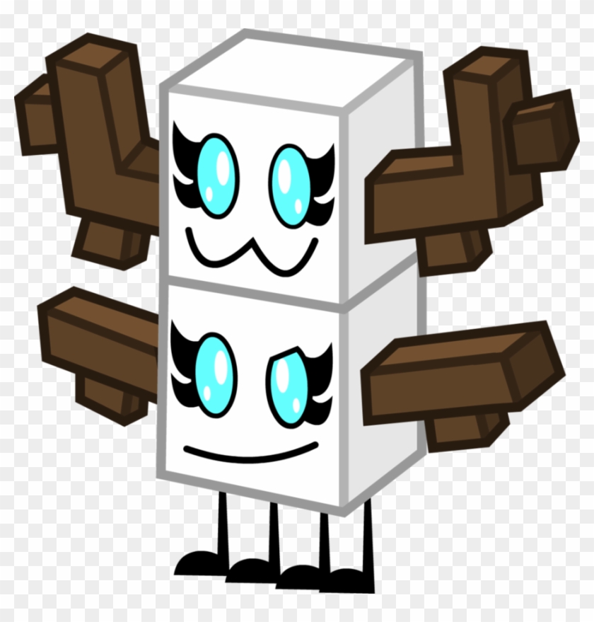 Cube Woman 1 By Cuberty22 - Cartoon #594538