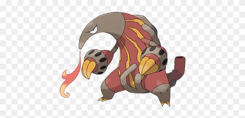 Flame-covered Tongues, They Burn Through Durant's Steel - Pokemon Heatmor #594543