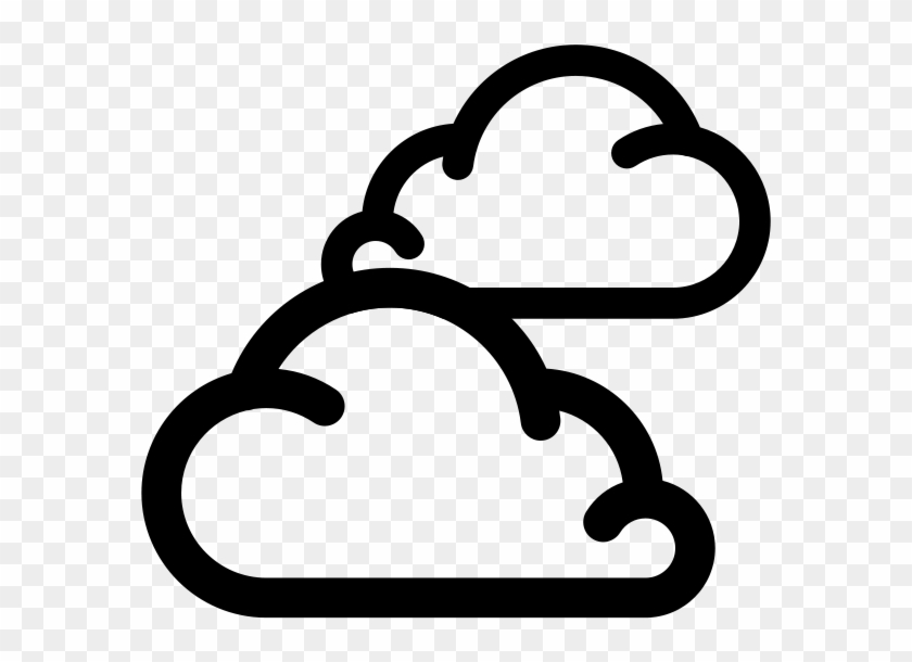 Simple Weather Icons2 Cloudy - Cloudy Weather Icon Png #594706