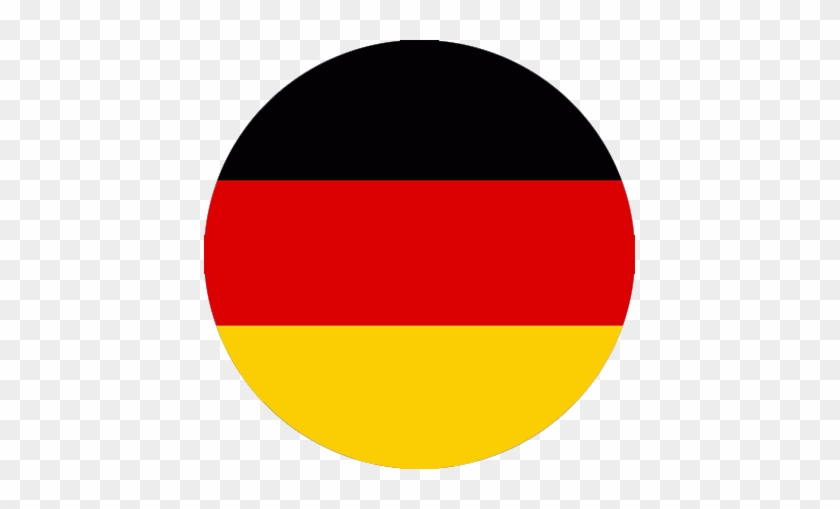 Deutsche Webseite - Germany Flag Symbol Circle #594775
