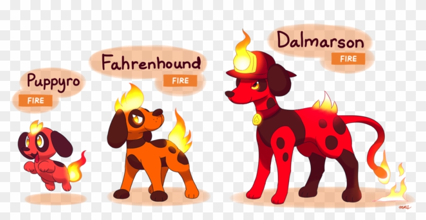 Puppyro, Fahrenhound, Dalmarson By Mast3r-rainb0w - Fakemon Puppyro #594782