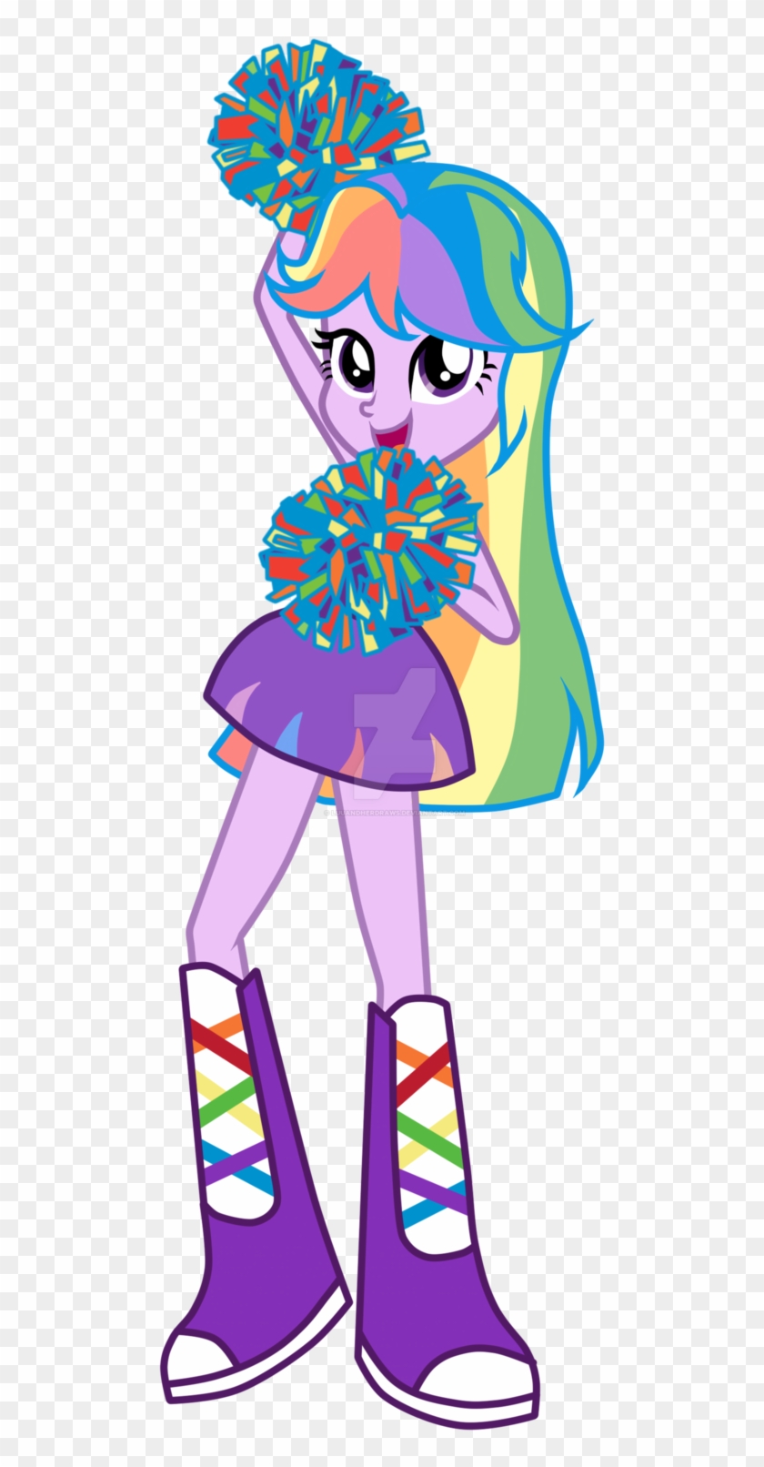 Twilight Sparkle Eqg Cheerleader By Luuandherdraws - Equestria Girls Twilight Sparkle Cheerleader #594828