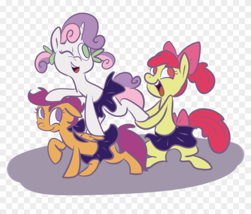 Cmc Cheerleader Doodle By Ponygoggles - Cartoon #594867