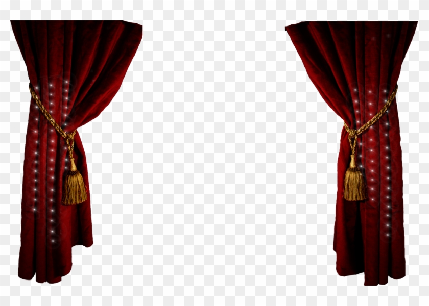 Pin Theater Clipart - Stage Curtains Png #594953