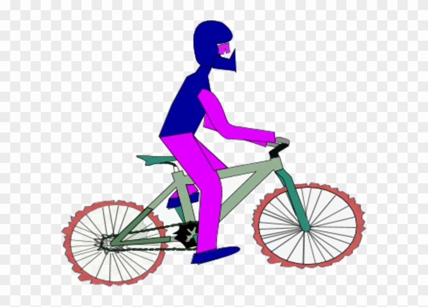 Flat Bike Tire Clipart Man Bicycle Bike Flat Tire 5icqdz - Bicycle #595096