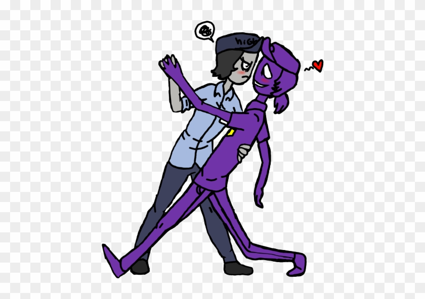 Mike X Purple Guy // Dance With Me By Jassielanais68 - Fnaf Mike Schmidt Female #595275