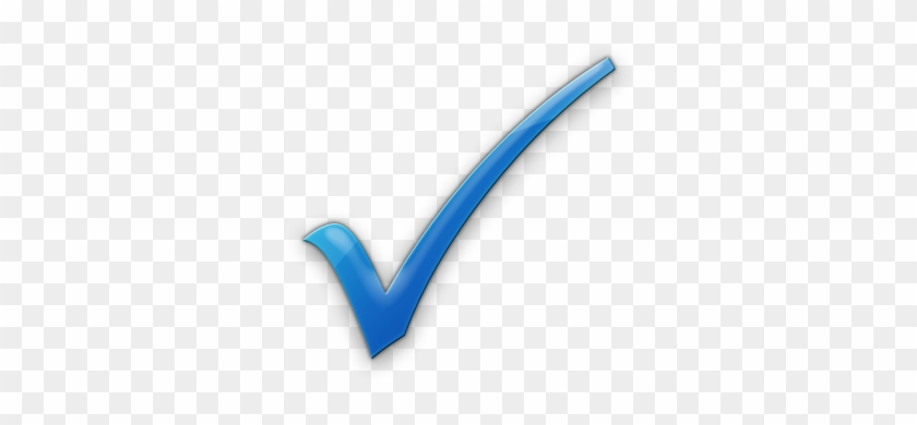 Orange Check Mark Transparent Background Blue Checkmark - Check Mark Icon Blue #595288
