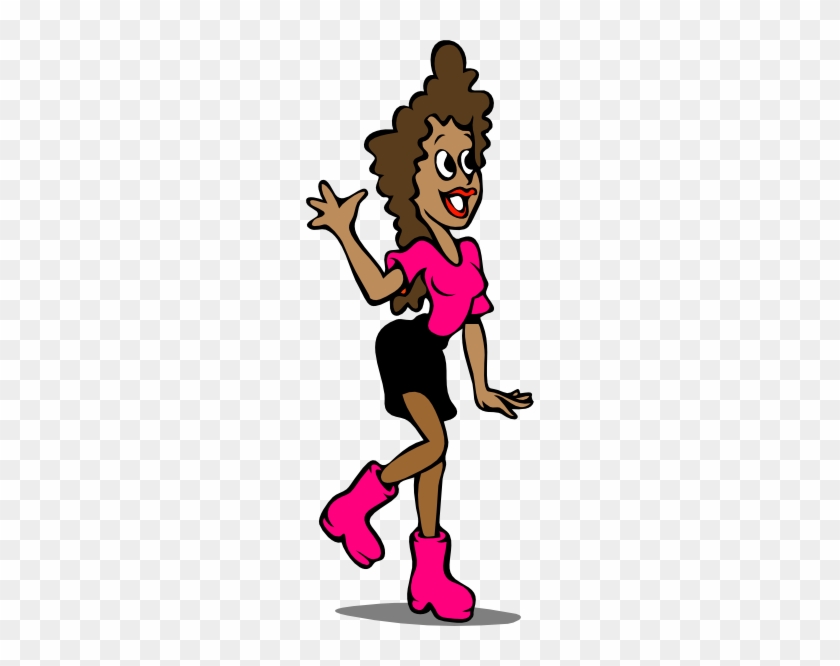 Cartoon African American Girls Png #595351