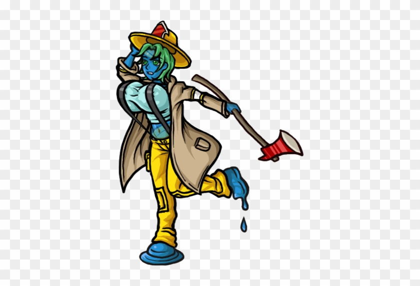 Cartoon Drawing Firefighter - Cartoon Drawing Firefighter #595384