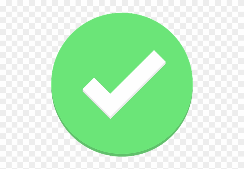 Tick, Mark, Check, Yes, Correct, Success, Circle Icon - Ok Icon #595500