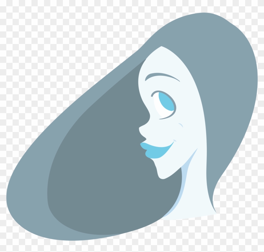 Lady Profile - Big Head Cartoon Profile #595506