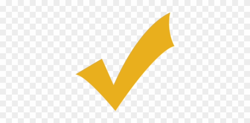 Yellow Checkmark-01 - Graphic Design #595515