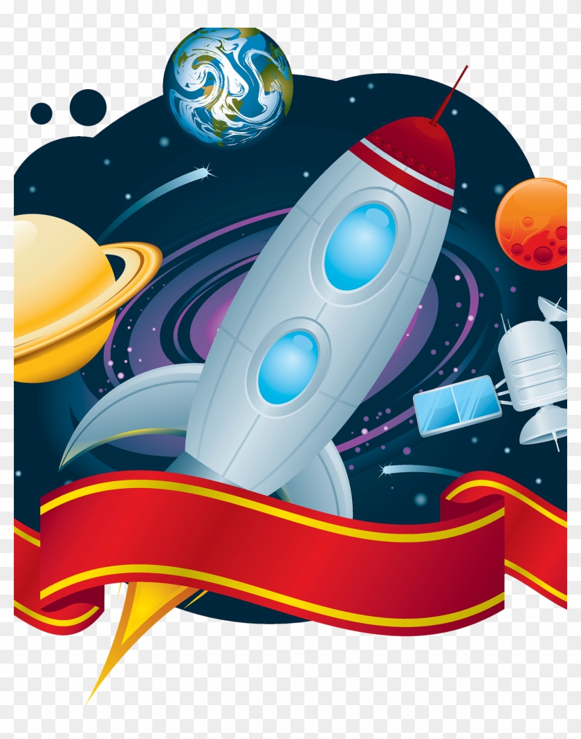 Space Exploration Satellite Illustration - Space Exploration Satellite Illustration #595780