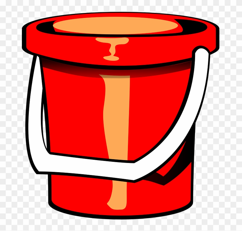 Bucket Clip Art 14, - Pail Clip Art #595626