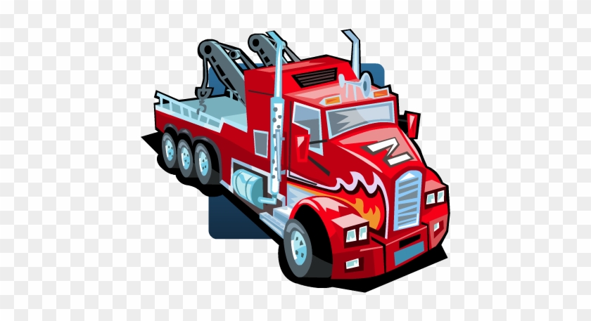 Vector Illustrations - Trailer Truck #595727