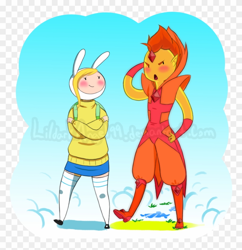 Fionna And Flame Prince By Lildarkangel99 - Adventure Time #595815