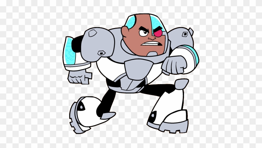 Teen Titans, Go Who's Your 2nd Favorite Character - Teen Titans Go Cyborg Png #595840