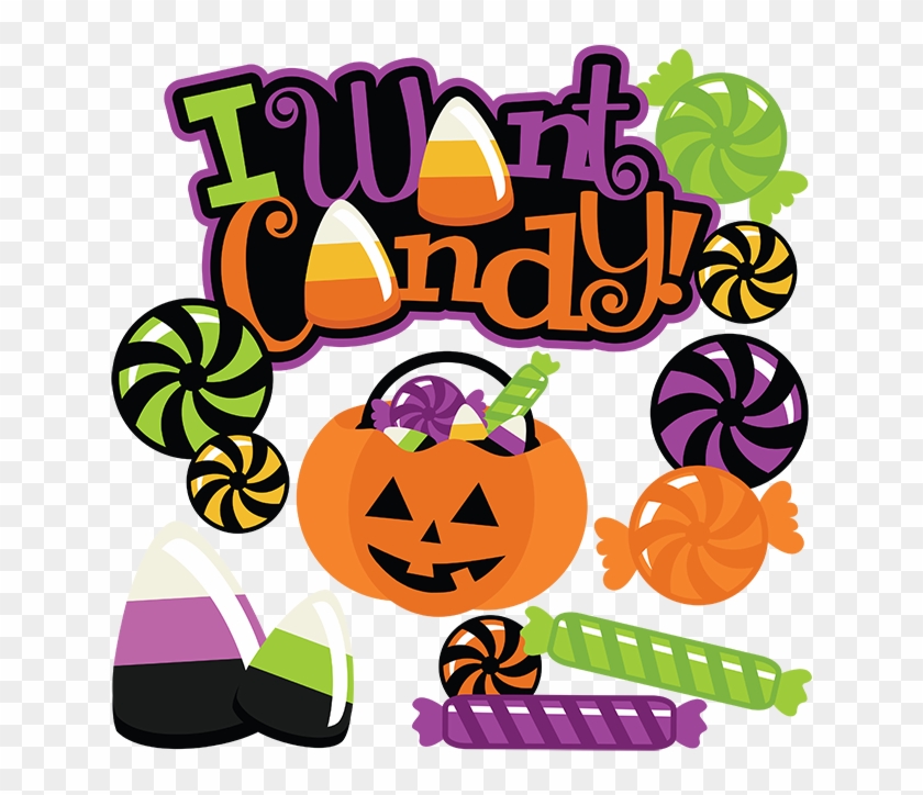Candy Svg - Halloween Candy Clip Art #595842