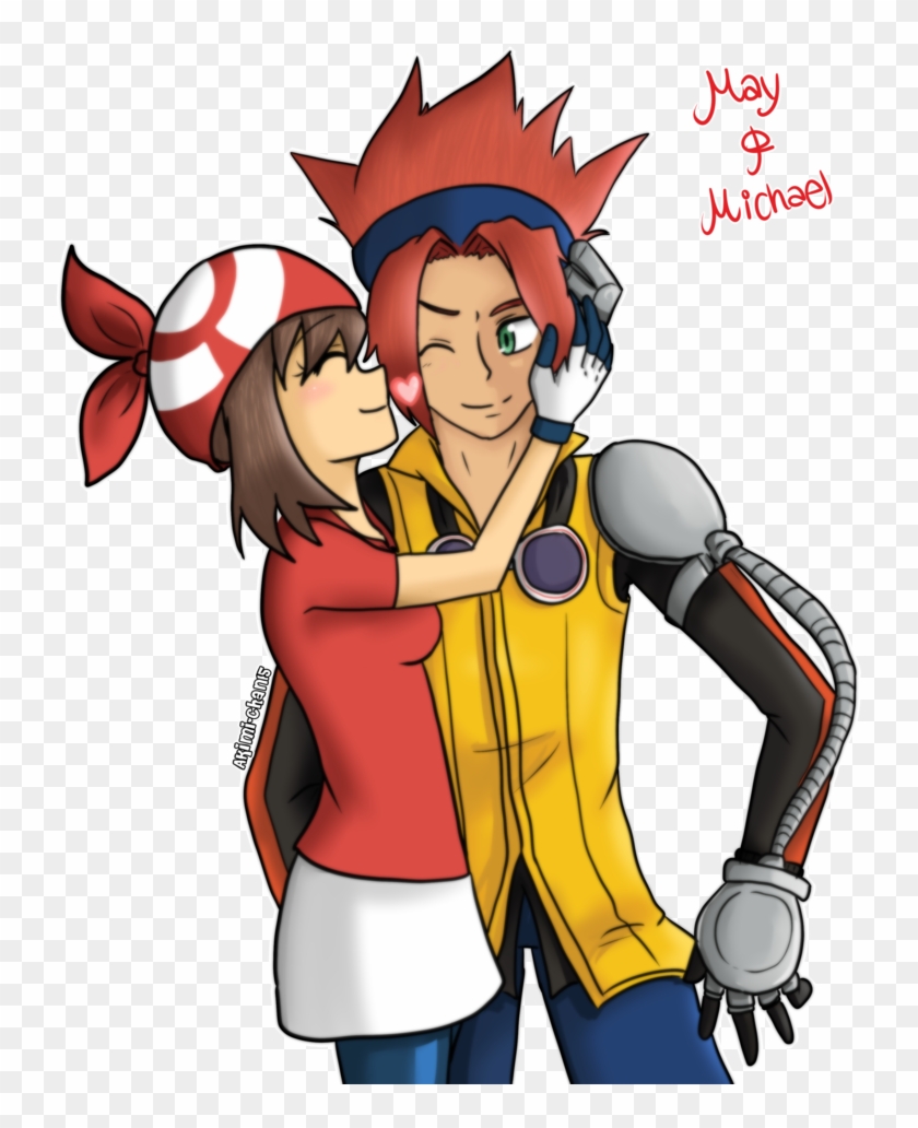 Michael And May By Akimi-chan15 - Cartoon #595854