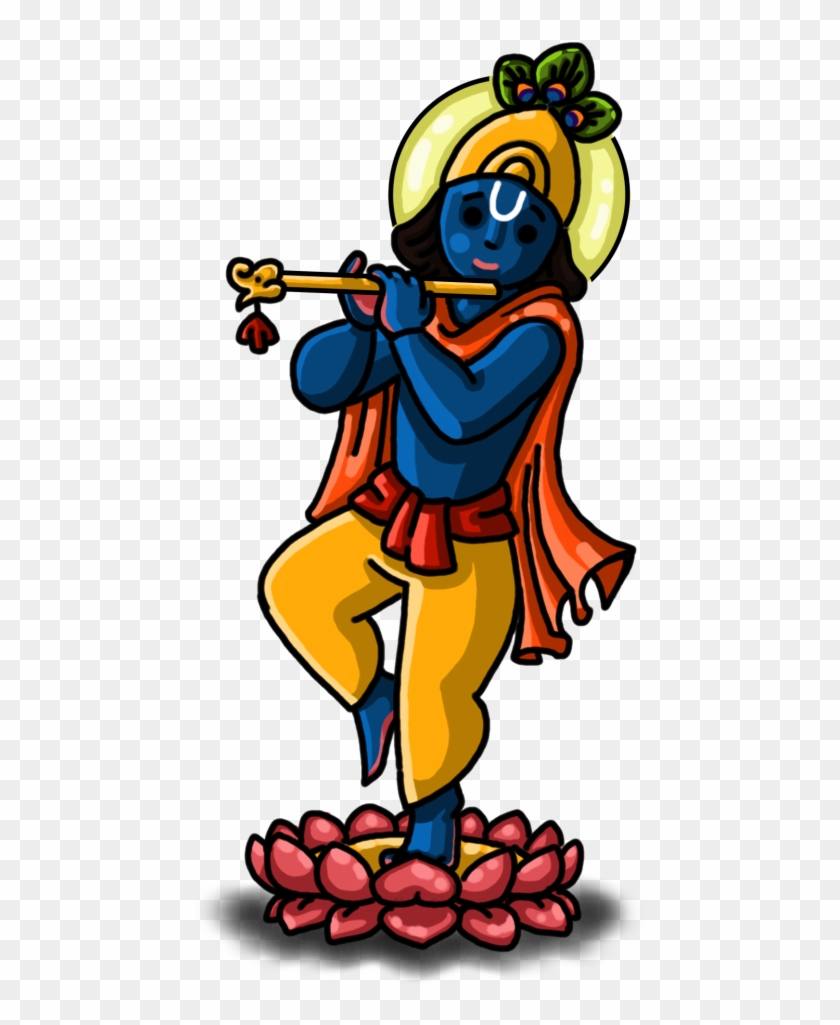 Lord Krishna By Soumendramajumder13 - Lord Krishna Hd Pics Png #595863