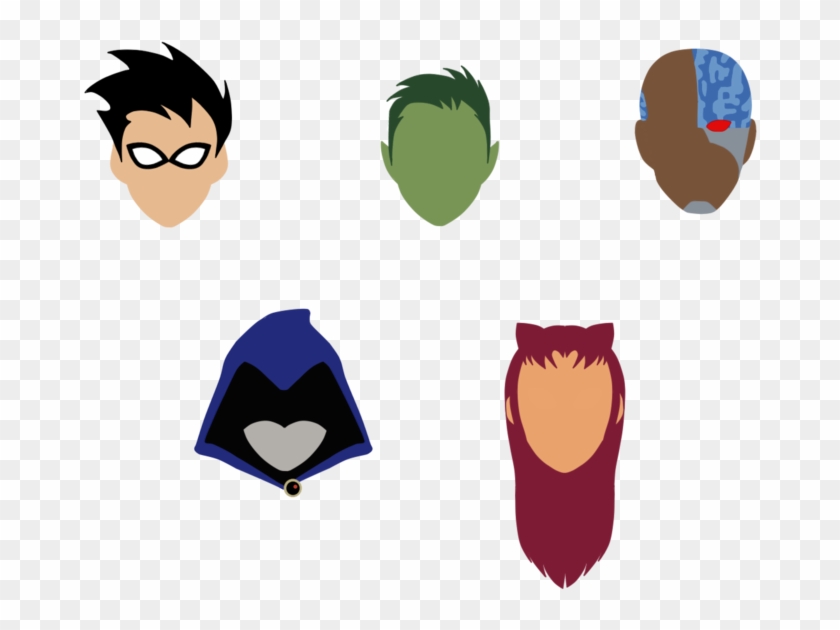 Minimal Teen Titans By Paandra - Raven Teen Titans Minimalist #595893