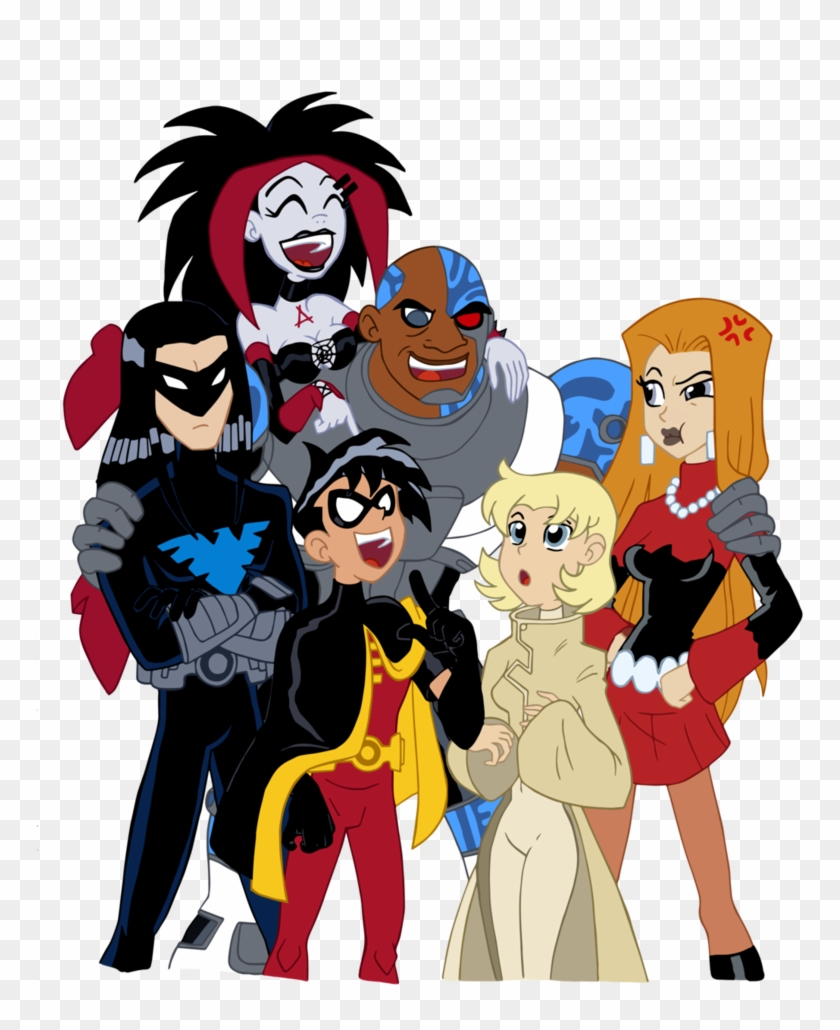 The New Titans By Edcom02 - Cartoon #595993