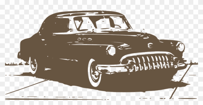 Classics Clipart Old Fashioned Car - Vintage Retro Png #596005