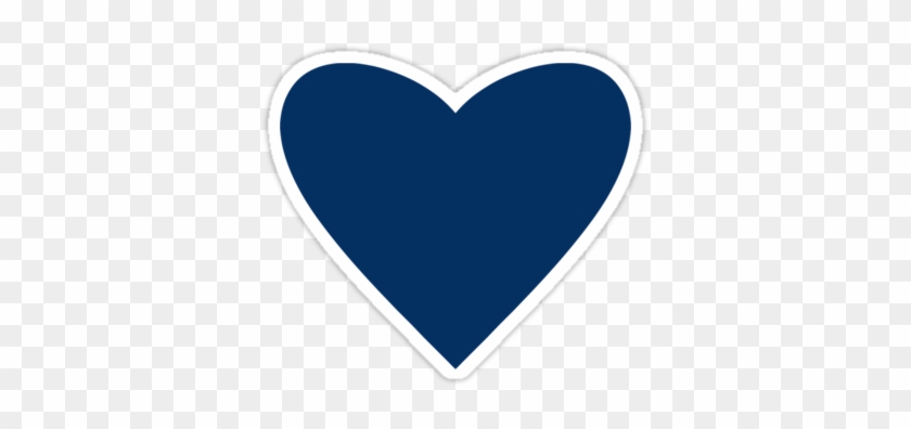 Navy Blue Heart Clipart - Navy Blue Love Heart #596131