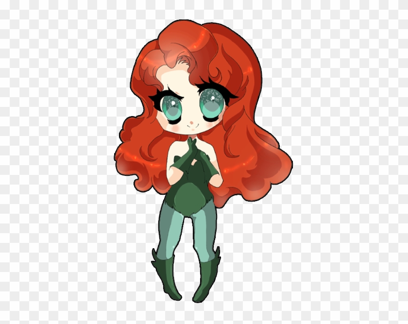 Chibi Poison Ivy By Yukibean - Poison Ivy Drawing Chibi #596140