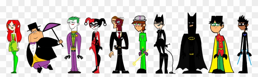 Total Drama Dc Heroes And Villains By Tdgirlsfanforever - Cartoon #596193