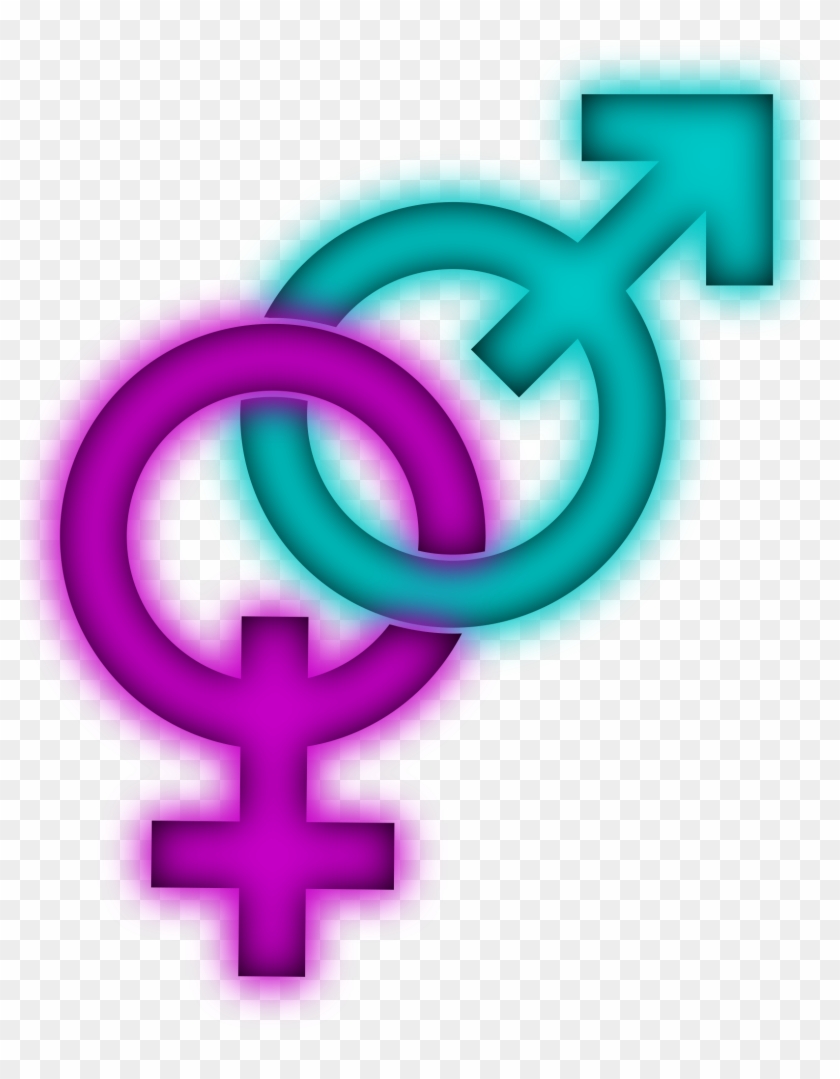 Big Image - Male And Female Symbols Transparent #596298