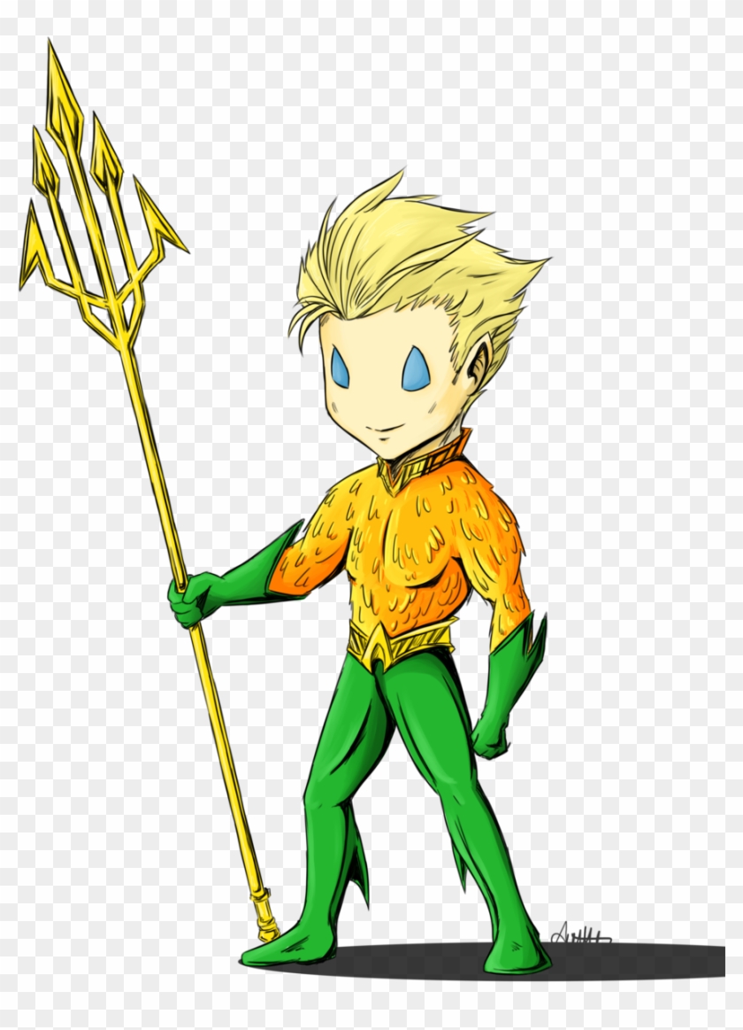 Aquaman By Littlescarecrow On Deviantart - Easy Drawings Of Aquaman #596315