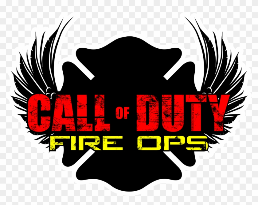 Call Of Duty Fire Ops Sticker - Firefighter #596376