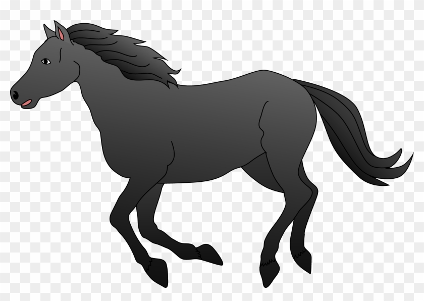 Black Horse Clipart - Black Horse Clipart #596523