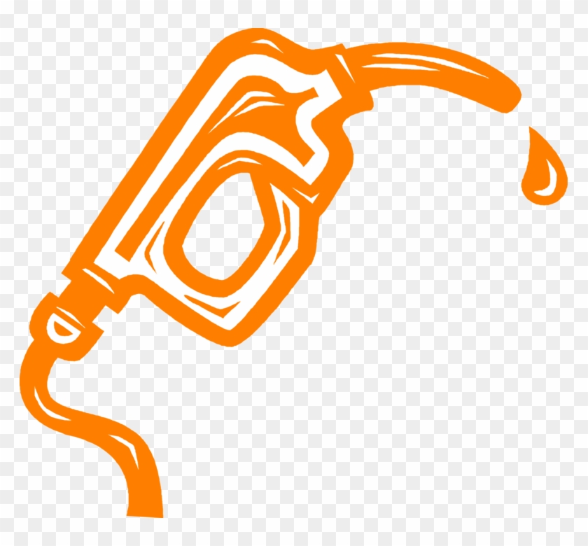 Vector Illustration Of Gasoline Petroleum Fossil Fuel - Oil #596561