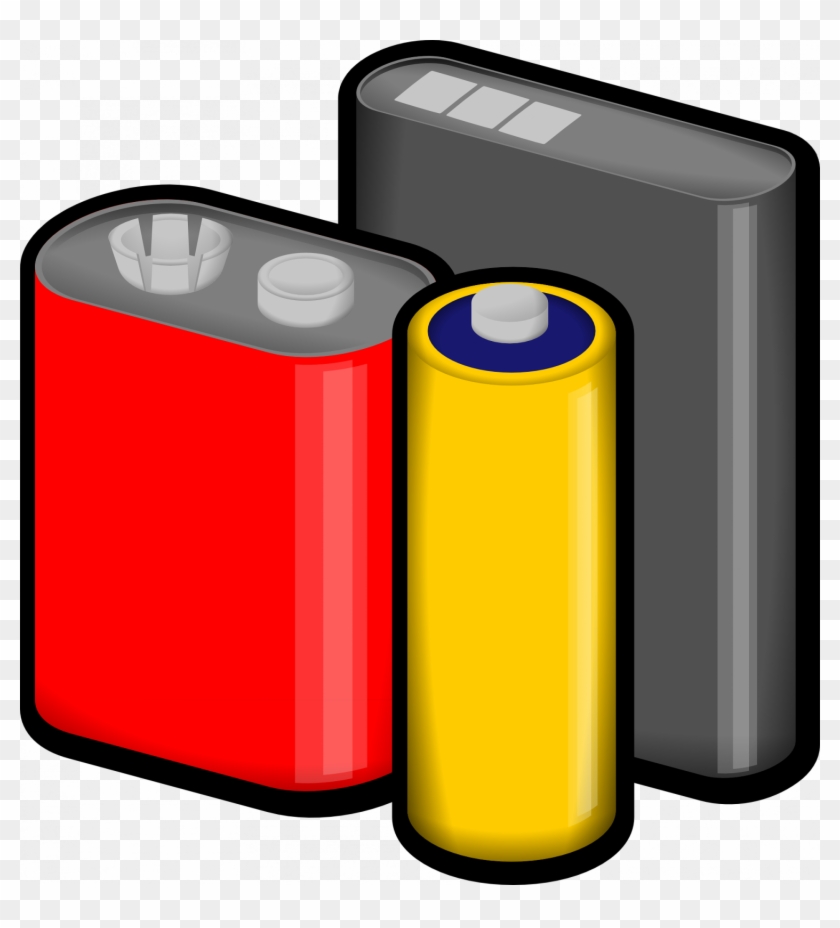 Cc0 Public Domain - Batteries Png #596644
