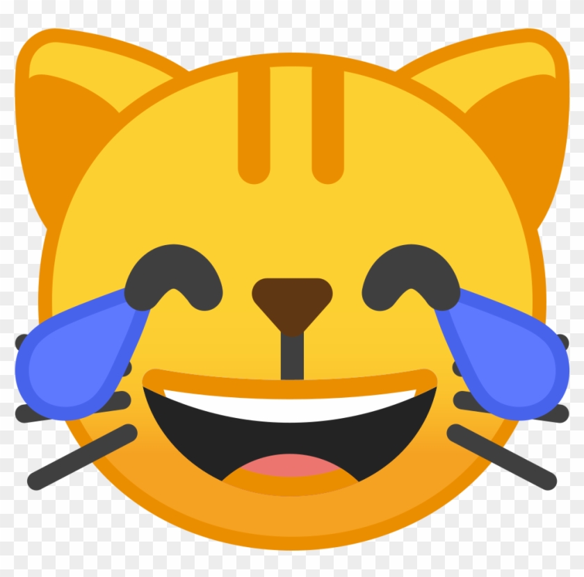 Cat Face With Tears Of Joy Icon - 😾 Png #596687