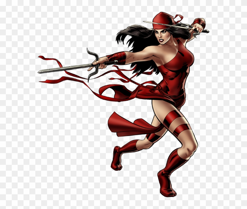 Bullseye Elektra - Elektra Marvel Avengers Alliance #596804