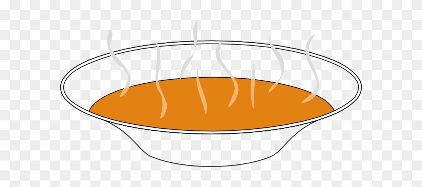 Steaming Pumpkin Soup Clip Art Free Vector / 4vector - Cartoon Bowl Of Soup #596869