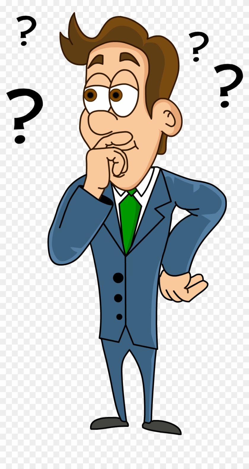 Please Reach Out With Any Questions - Cartoon Pointing Man Png #596981