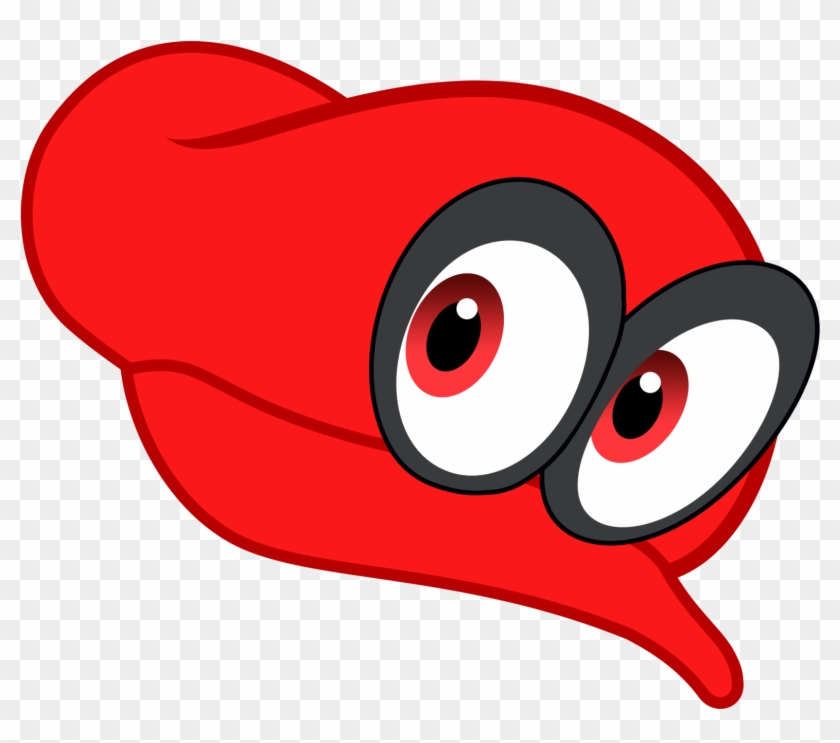 Mario's Odyssey Hat Vector By Greenmachine987 On Deviantart - Super Mario Odyssey Hat Png #597042